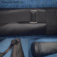 F1MY 1/2 Artificial Leather Rod Box Snooker Pool Cue Storage Bag Cue Stis Bags Foldable Portable Sho