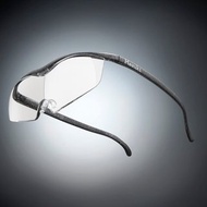 眼睛救星 日本Hazuki眼鏡式放大鏡1.6倍-大鏡片(黑灰) 聖誕節禮物