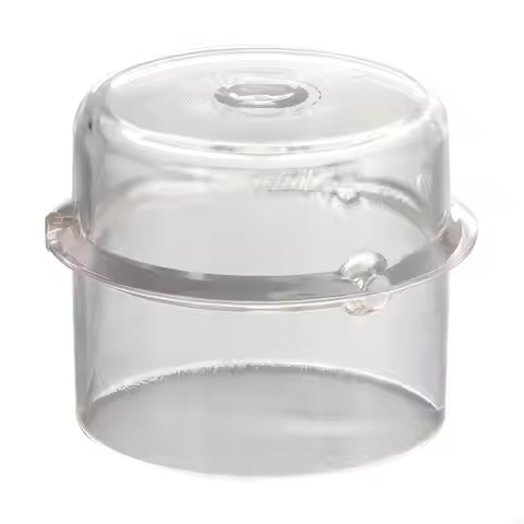 J1HF Transparent Jar Lid Removable and Durable Jar Cover for Vorwerk Thermomix TM31/5/6 Measuring Cu