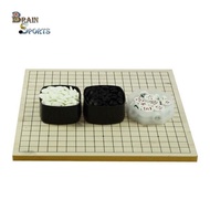 15mm Baekongi Go and Janggi Set Go Board + Go Stones + Janggi Pieces