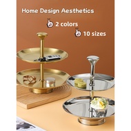 Gold Dessert Tray​|Silver Dessert Tray​|​​2 tier Cake Stand​|​​Dessert Display​|​​Set Tray Buffet​|2
