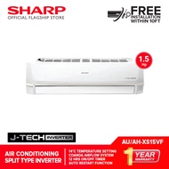 Spot s hairSharp AH-XS15VF 1.5 HP Aircon Split Type J-tech Inverter Air Conditioner
