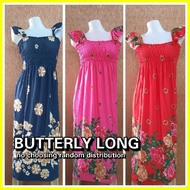 LONG SMOCKED DRESS for SLIM ADULT | PAMBAHAY DUSTER 1Pc