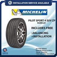 [Installation Available] MICHELIN PILOT SPORT 4 SUV ZP RUN FLAT Tayar Tyre Tire 18 19 20 inch