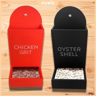 Chicken Oyster Shell Feeder and Grit Feeder No Waste Chicken Feeder Precise Nutrition Automatic Chic