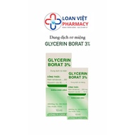 MOUTHWASH SOLUTION -GLYCERIN BORAT 10ML