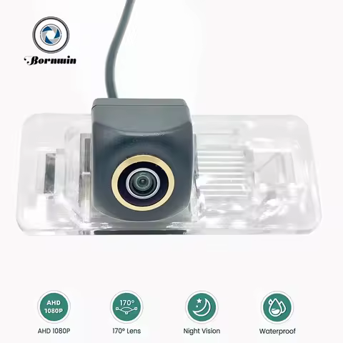 Bornwin For BMW 3 E46 E90 E91 M3 E92 E93 AHD 1080P 170° FishEye Vehicle Rear View Camera HD Car Back