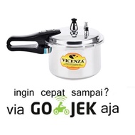 Vicenza Pressure Cooker VP303 Pressure Cooker - Silver [3 L] (housekeeping.id)