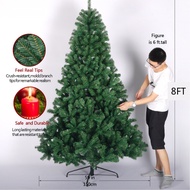 (WY) 【COD】Christmas Tree 5 / 6 / 7 / 8 /10 FT High Quality X-Mas Decoration XMas Decor Pasko Lanter