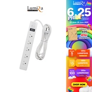 ปลั๊กไฟ LUMIRA LS-305 5 เต้ารับ สวิตช์แยก สายยาว 3M และ 5M ได้มาตรฐาน มอก. มีรับประกันสินค้า
