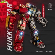 Lego Marvel Robot Model Assembling Toy Iron Man HULK Bust MK50 Avengers Infinity War No.10513 With 4180+PCS