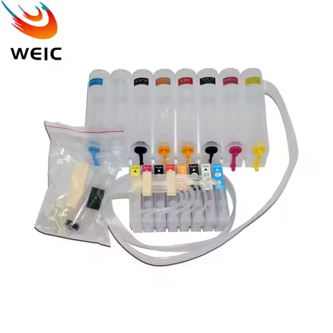 8Colors T324 T3240-T3249 Ciss System with ARC Chip for Epson SureColor P400 Wide Format Printer