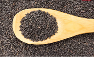 BIJAN HITAM PANGGANG/ ROASTED BLACK SESAME SEED HALAL/ 烤黑芝麻 500克