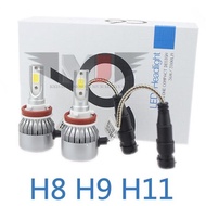 1set C6 LED Headlight H8/H9/H11 Car LED Bulb