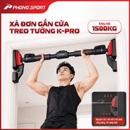 K-pro wall-mounted pull-up bar with load capacity of 1500kg, integrated safety lock, good surface ad