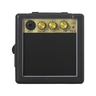 Mini Guitar Amplifier Amp Speaker Portable Acoustic Electric Guitar Speaker Black Guitar Parts Musical Instrument Accessories