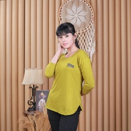 Oversize T-Shirt Size L 7/8 Sleeve/Girls Spandex T-Shirt 7/8/Women's Spandex T-Shirt/7/8 Sleeve Wome