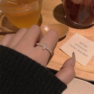 【CC】⊙✴  Beaded Rings Fashion Adjustable Minimalist Wedding Anniversary Gifts