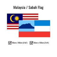 Bendera  Malaysia / Sabah Flag (90cm x 180cm)