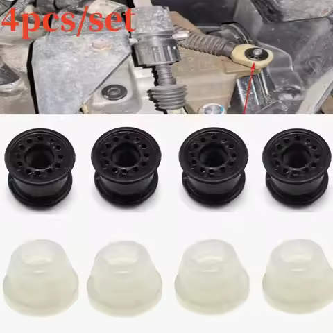 4Pcs/set ABS Car Gearbox Pull Head Gear Shift Lever Transmission Wearable Cable 4S6P-7412-AA For For