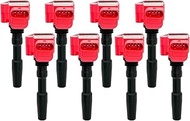 8x Ignition Coil Pack 079905110H UF766 For A8 RS7 S8 S7 S6 4.0T V8 EA824 EA825 Ignition Coil Packs