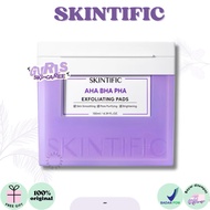 GURLS - Skintific AHA BHA PHA Exfoliating Pads 40 Pads 130ml | Facial Exfoliation Skin Smooth Peelin