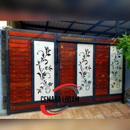 plat plasma cutting 15mm 20x80cm ornamen pintu pagar besi kanopi tempa klasik