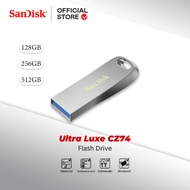 SanDisk Ultra Luxe USB 3.1 Flash Drive 128GB 256GB 512GB (150MB/s) Metal Pendrive Memory Stick [100%