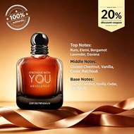 【20% off】 Emporio Armani Stronger With You Absolutely EDP 100ml