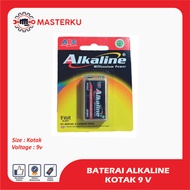 Baterai Alkaline Kotak 9 Volt