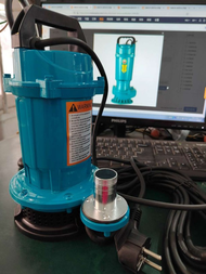 【ส่งจากกรุงเทพ】ปั้มน้ํา 12V/24V DC ปั๊มจุ่มไฟฟ้า 100W เหมาะสำหรับแบตเตอรี่ลิเธียม Makita แบตเตอรี่แล