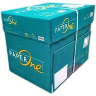 PAPER ONE A4 70gsm 500sheets Copier Paper 1 Box (5 Reams)