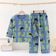 Ang Batang Purong Pyjama Kubo Mahabang Bahay Bata Underwear Para Sa Lalaki Babae Ang Mga Damit Tagla