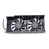 For MSI Geforce GTX 1050 2GT LP GTX 1050Ti 4GT Graphic Card Cooling Fans HA5510M12F-Z 0.20A 2Lines Dual Fan Assembly A Pair Fans Graphics Cards