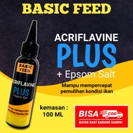 Acriflavine Yellow Medicine Ornamental Fish predator Fish acriflavine basic feed | Accelerate Recove