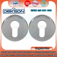 DEKKSON ESCN S/S D01 SSS STAINLESS STAINLESS SWEETENER COVER Ring RENG KEY CYLINDER ESCUTCHEON STAIN