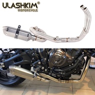 Exhaust FOR YAMAHA XSR700 2016-2020 MT07 FZ07 FZ-07 MT-07 Tracer 2014 TO 2020 Exhaust MOTORCYCLE EXH