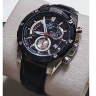 Casio Edifice EFR559 Men Watches Leather Strap Watch Stainless Steel Quartz Watch For Men /Jam Tanga