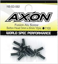 AXON Fusion Alu Screw (Button Head 3mm x 8mm 10pic) NB-B3-082