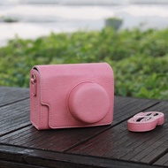Suitable for Sony zve10 Leather Bag a5100 Protective Case Canon G16V1 All-Inclusive Nikon P7800 Cros