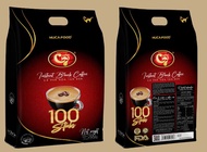 Hòa tan Đen - C7 Coffee - Túi 100 que * 2g (200g)