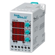 【Sheba Marketing】 Samwha-Dsp Dgk-04 Digital Three Phase Overvoltage Undervoltage Protection Relay Vo