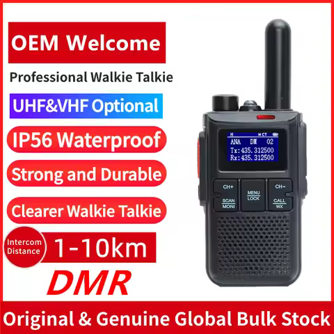 Dmr Radio Pmr446 Walkie Talkie Long Range Ctcss/Dcs Vox Scan For Baofeng Radio Dm 1701