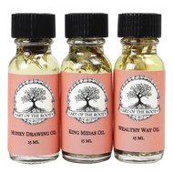 Money Oil Set by Art of The Root | with Wealthy Way, Money Drawing & King Midas Oils | Handmade with