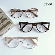 CE 06 CATEYES GLASSES, WOMEN'S EYEGLASSES FRAME, ANTIRADIATION LENS