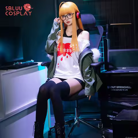 SBluuCosplay Futaba Sakura Cosplay Costume Embroidery R Quality Halloween Cosutme
