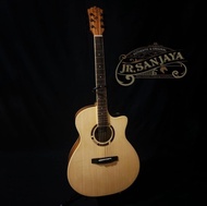 GITAR AKUSTIK/AKUSTIK ELECTRIK ORIGINAL JR.SANJAYA DREAM 01 GAN (FREE PACKING KAYU)