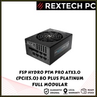 REXTECH FSP Hydro PTM Pro ATX3.0 (PCIe5.0) 1200W 80 Plus Platinum Full Modular PSU Power Supply