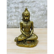 SP659 - Marble Dust Dhyana Hanuman Decor