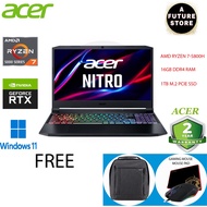 Acer Nitro 5 AN515-45-R5NB 15.6'' QHD 165Hz Gaming Laptop ( Ryzen 7 5800H, 16GB, 1TB SSD, RTX3070 8GB, W11 )